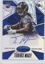 2015 Certified Signatures Mirror Blue 43/50 Terrence Magee #CS-TM Auto 0f8