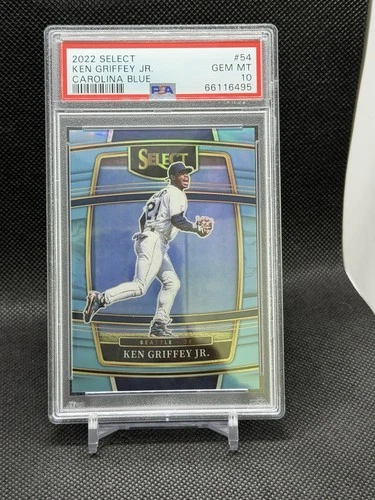 2022 Select Ken Griffey Jr Carolina Blue Sp /35 PSA 10 Gem Mint Mariners #54