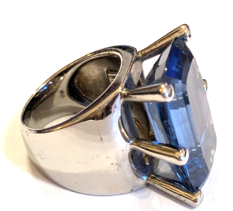 Daniel Swarovski Paris solid sterling silver & Bl… - image 8