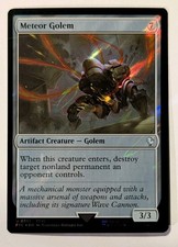Meteor Golem (Surge Foil) Commander: Final Fantasy - MTG RARE