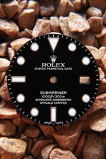 Rolex Submariner 116610LN Date  Zifferblatt  Dial chromalight - schwarz like new