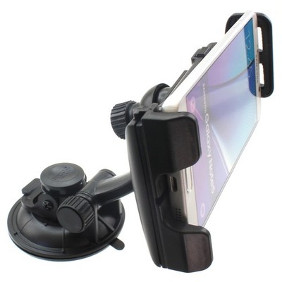 Car Mount Dash Windshield Holder Strong Grip Cradle Swivel for Tablets
