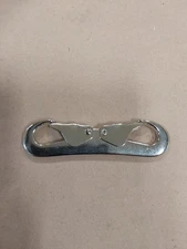 VINTAGE NORTH & JUDD ANCHOR BRAND 5 3/8" DOUBLE SNAP HOOK, USA MADE