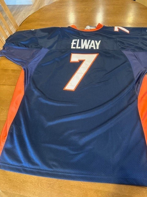 Camiseta de fútbol americano John Elway para hombre talla 56 Reebok Super Bowl XXXII SB32 Broncos nueva Foto 3 de 4