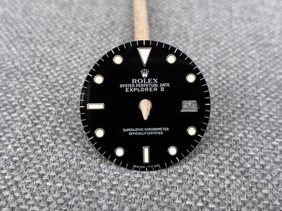 Rolex Explorer 2 16570/16550 Black Tritium Dial