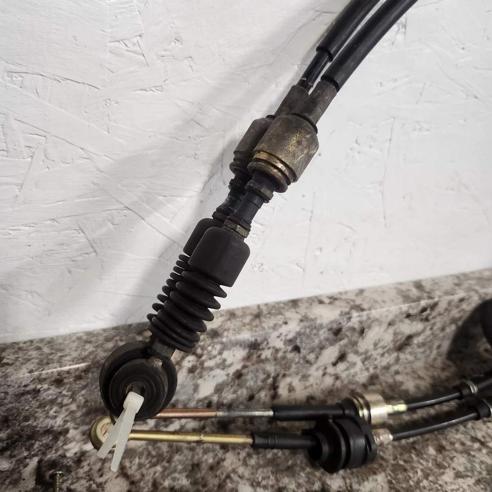 01-05 Honda Civic 1.7 MANUAL Shifter Transmission Cables OEM shift gear clutch - Image 3 of 4