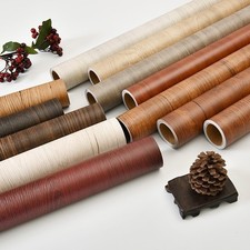 Wood Effect Vinyl Wrap Self Adhesive Film Sticker Textured Worktop Wall Covering