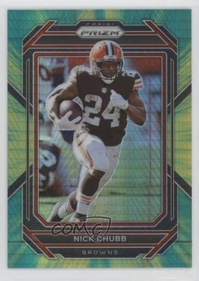 2022 Panini Prizm Hyper Prizm 99/175 Nick Chubb #67 0su2
