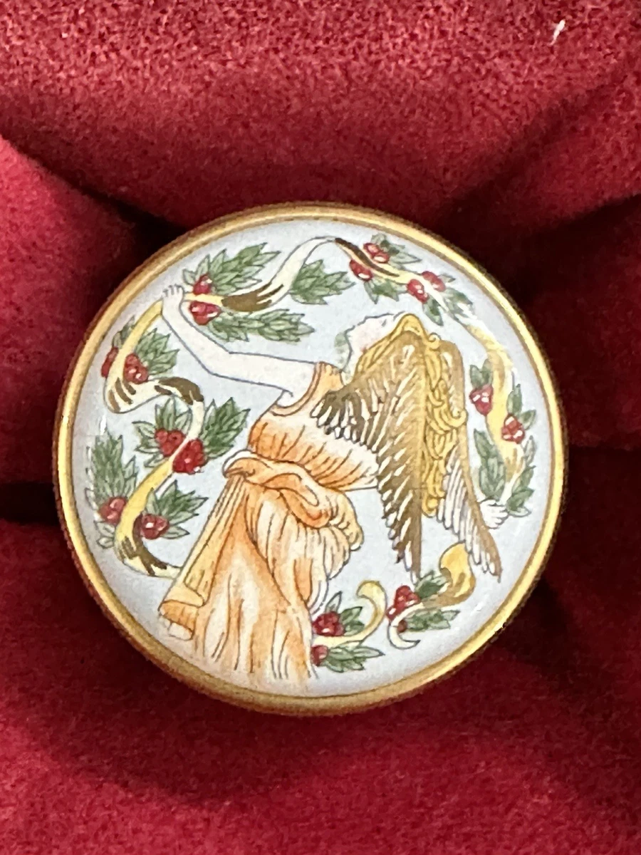 Staffordshire Enamel In Collectible Decorative Trinket Boxes for