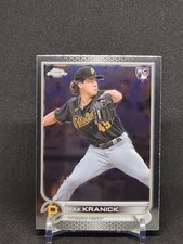 2022 Topps Chrome Sonic - #144 Max Kranick RC - Pittsburgh Pirates Rookie