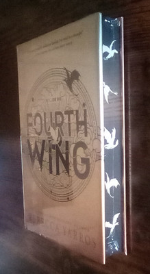 Fourth Wing First Edition, First Print Sprayed Edges *Brand New SEALED* Yarros