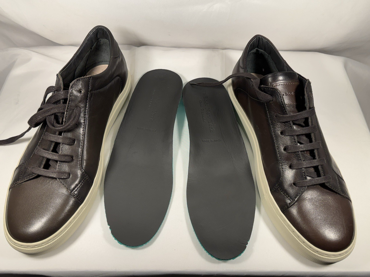 To Boot New York Pescara Dark Brown Leather Casual Sneakers Mens Size 10.5 Amazon.com | To Boot New York Men main image 2