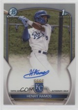 2023 Bowman Chrome Prospect Refractor 105/499 Henry Ramos #CPA-HR Auto 14dh