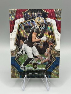 CHRIS OLAVE 2022 PANINI SELECT #170 ROOKIE TRI-COLOR WAVE RC /199
