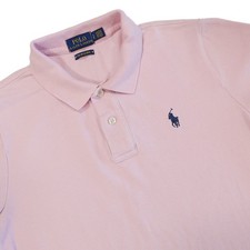 POLO RALPH LAUREN Women's Size SP Pink The Mesh Mini Short Sleeve Polo Dress