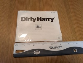 Dirty Harry: Instruction Booklet Manual Only (Nintendo, NES-2Y-USA) - VGUC