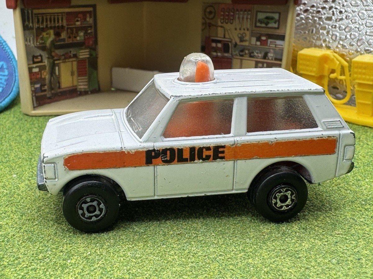 1975 Matchbox Rolamatics Police Patrol Superfast Range Rover No