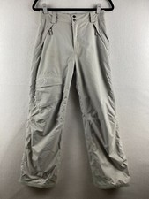 The North Face Snow Pants Girls Large L Gray Hyvent Snowboarding Skiing Outdoor