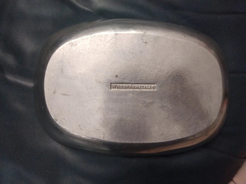 Wilton Armetale Ohio State University NCAA  Bread Platter Serving Dish Pewter - Image 2 of 4
