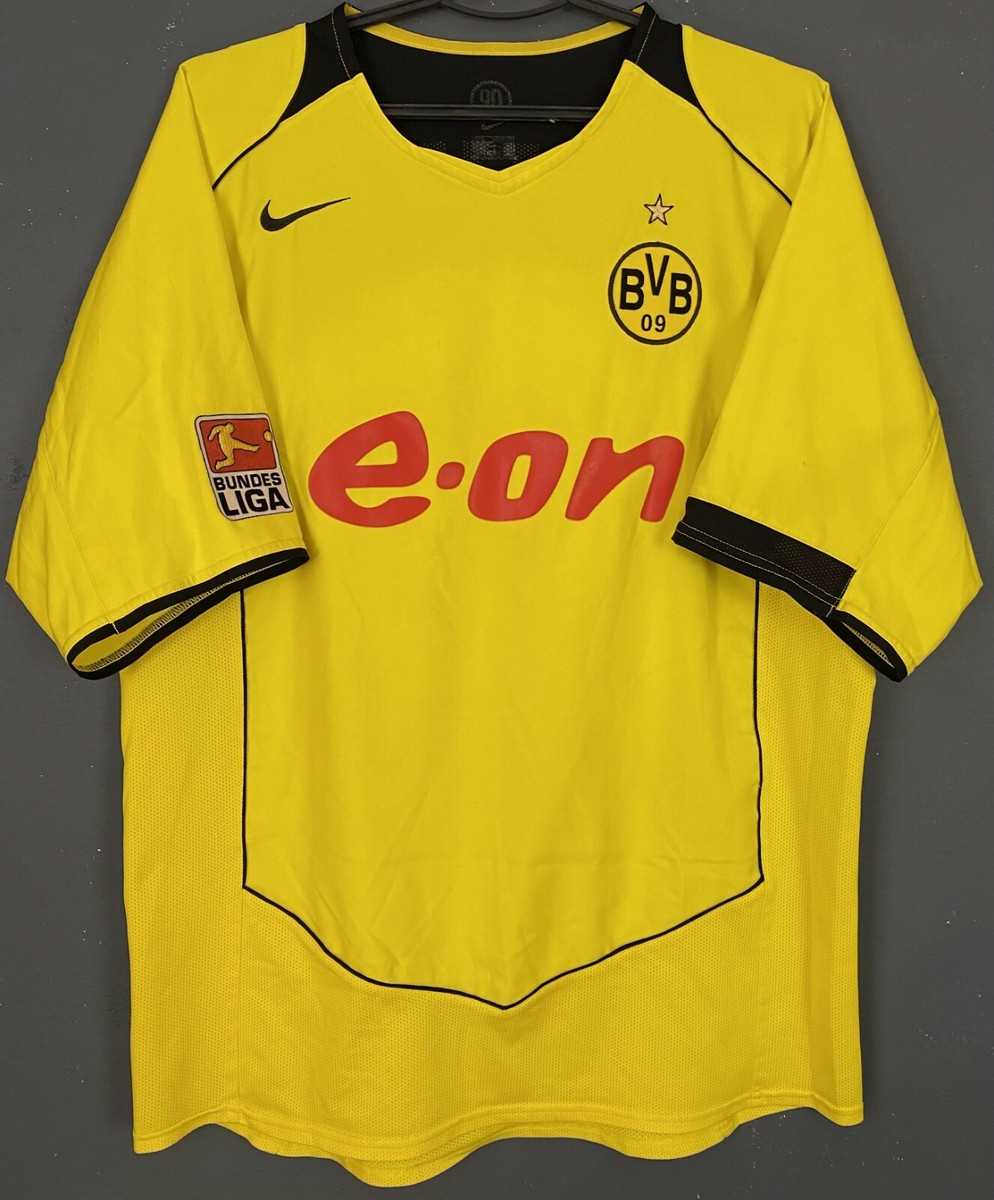 BORUSSIA DORTMUND 2004/2005 METZELDER BVB SOCCER FOOTBALL SHIRT