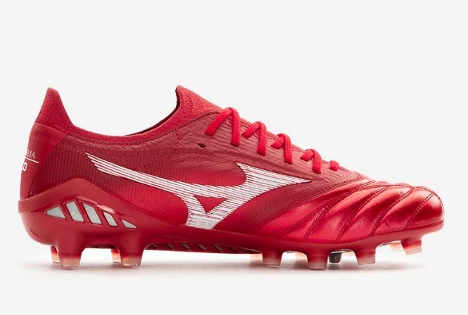 Mizuno Morelia NEO III Beta Japan Red Football Soccer Cleats Shoes