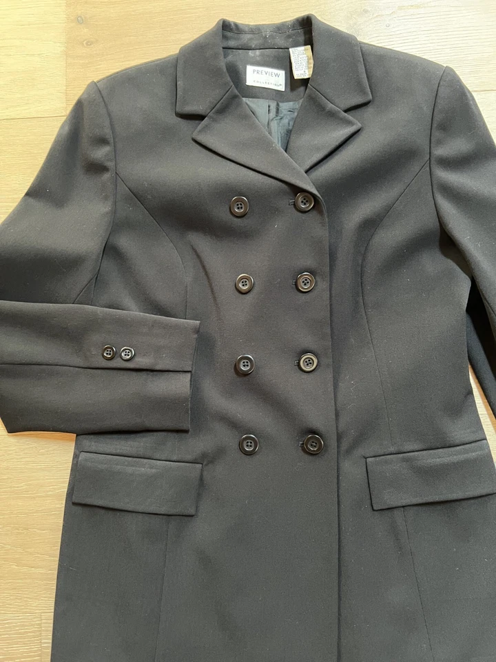 Preview Collection by Nordstrom Slack Suit Double Breasted CLASSY Tailored - Image 2 of 4