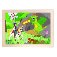 MÄRchen Holzpuzzle Kleinkinder Holzspielzeug Holzsteckpuzzle Kinder Puzzle 91158
