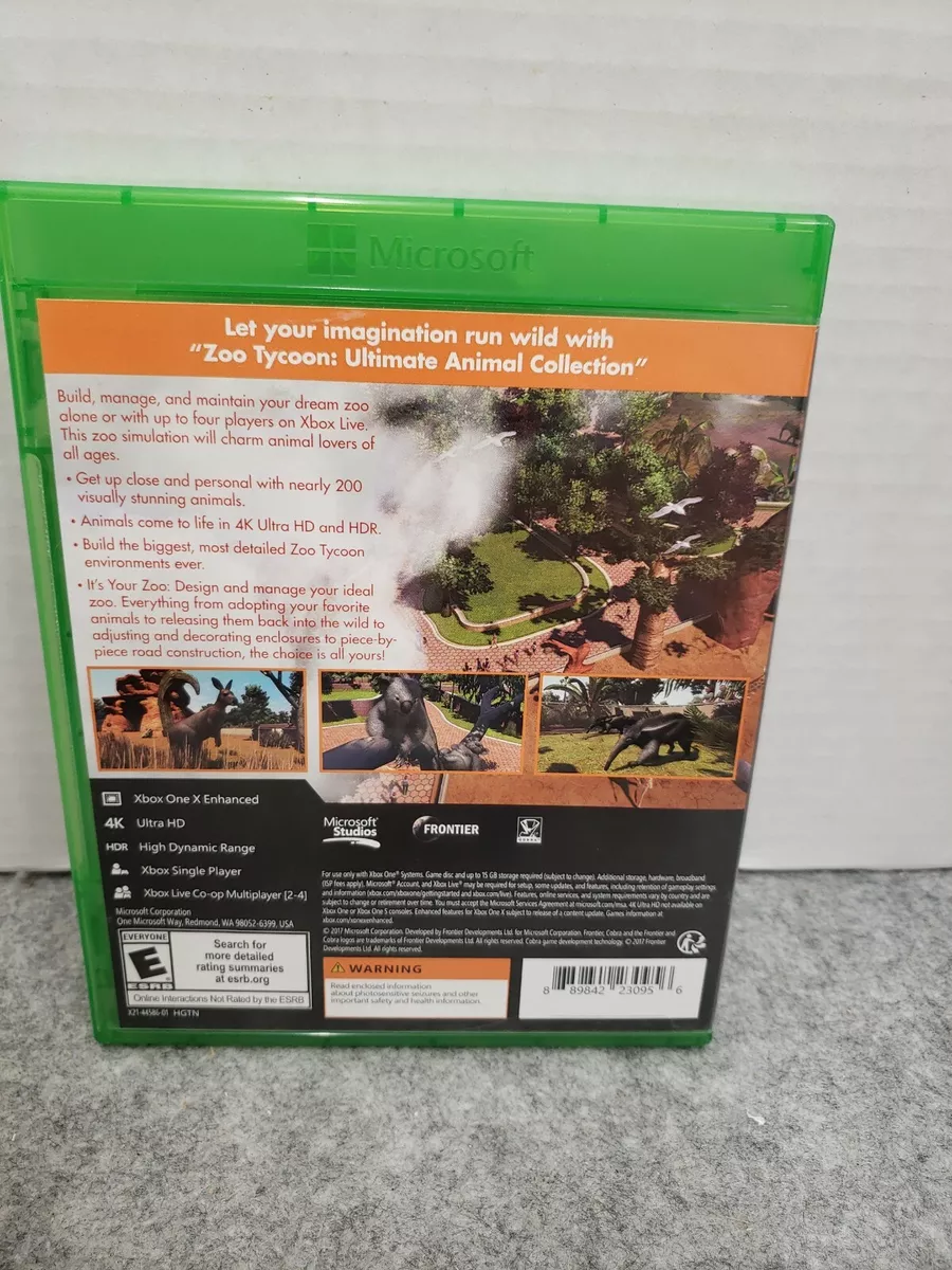 Zoo Tycoon: Ultimate Animal Collection - Xbox One - Console Game