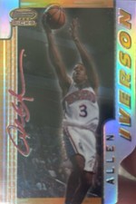 1996 Bowman's Best Picks#BP9 Allen Iverson Picks Refractors