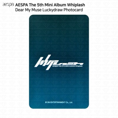 Aespa The 5th Mini Album Whiplash AP Interasia Jump Up SW