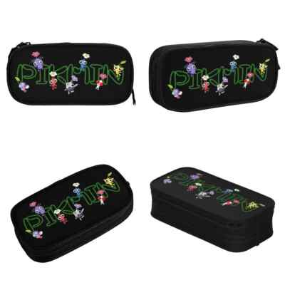New Pikmin Family Fun Pencil Cases Pencilcases Pen Box torage Bags