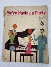 Vintage Were Having A Party Cornel Arany Sheet Music Original 1959
