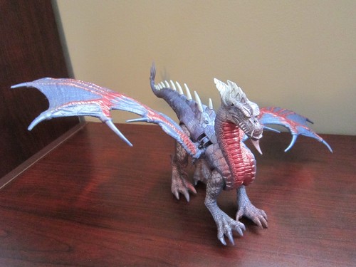 MEDUSA DRAGON ACTION FIGURE DRAGONHEART W/ SWIVEL HEAD CLEAN! - Picture 1 of 10