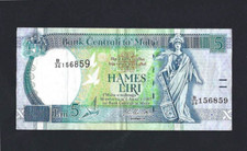 MALTA 5 LIRA 1994 P-46d COMBINED SHIPPING LOOK AT MY EBAY SHOP