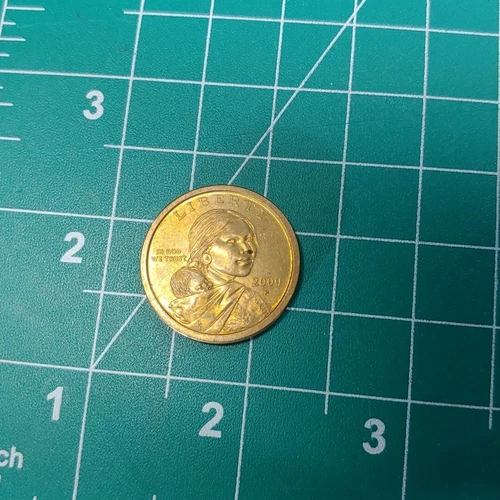 2000-P Sacagawea ONE DOLLAR US LIBERTY Golden Dollar COIN