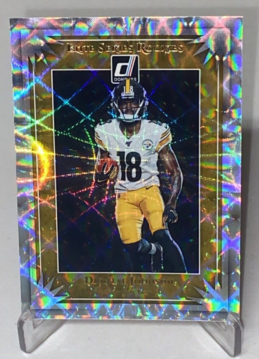 2019 Panini Donruss Elite Series Rookies Diontae Johnson RC Rookie #ESR-24