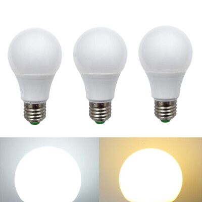 3Stück E27 LED Licht Lampe A19 A60 AC12V/DC12-24V 5W Globe Bulb Äquivalent 60W H