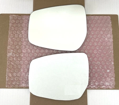 MIRROR GLASS LENS for 18-24 NISSAN LEAF KICKS 16-24 VERSA + Adhesive Driver Side