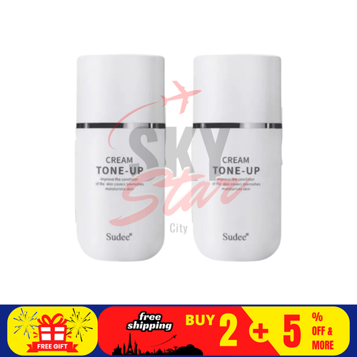 2 X Sudee Tone-up Cream-50ml Whitening Brightening Cream - Korea Beauty - 第 1/13 張圖片