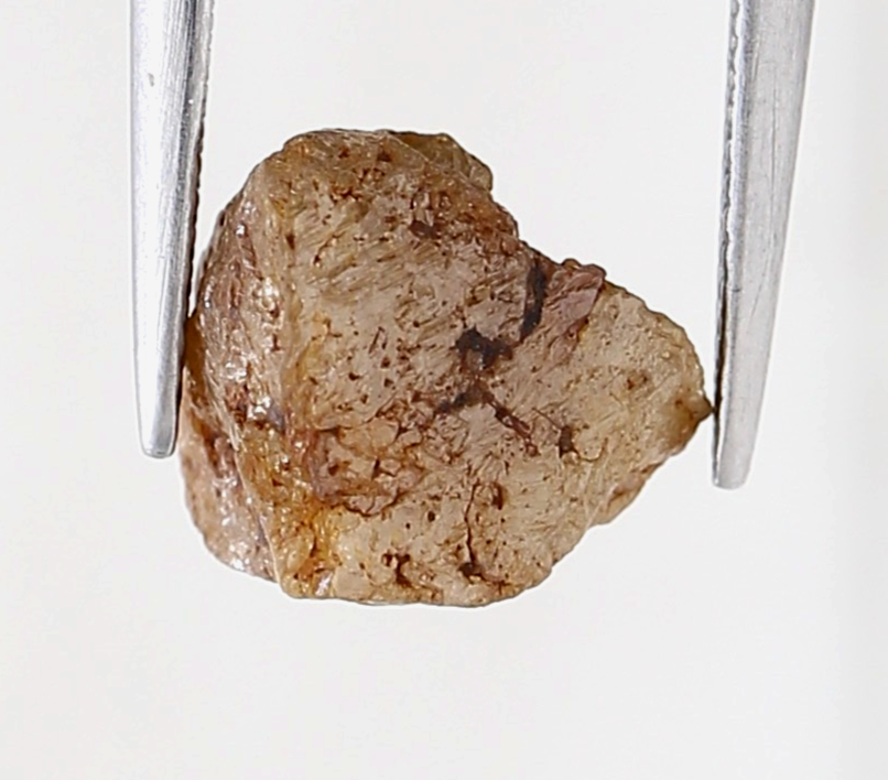 Rough Uncut Natural Diamond 2.72ctw Orange Color Raw Diamond