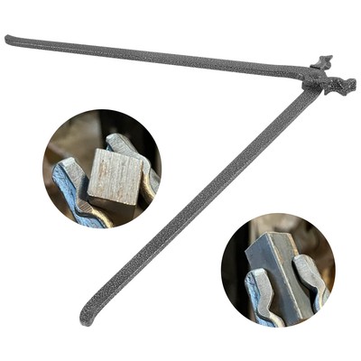 Blacksmith V-Jaw Tongs For 1/2'' Round & Square Stock Anvil Vise Forge Tongs ect.