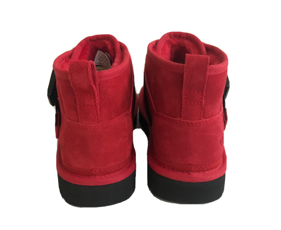 UGG MEN NEUMEL SNAPBACK SAMBA RED SHEARLING SUEDE SHOE US 11  display picture 3