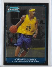 2006-07 Bowman Chrome Basketball J.R. Pinnock Rookie Card #125 Lakers RC