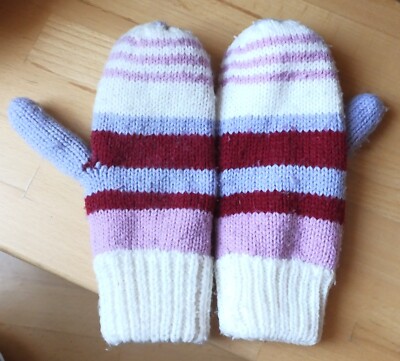 Handschuhe für Mädchen ca 152 - 164 Warm Gefüttert 