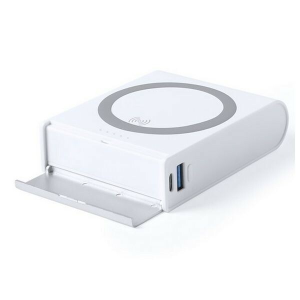 Chargeur induction Qi avec témoin LED, batterie externe 8000 mAh haute performance