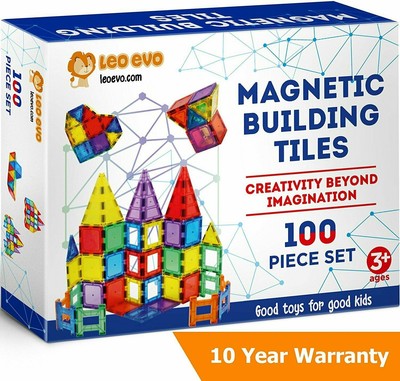magnetic tiles 100 piece set