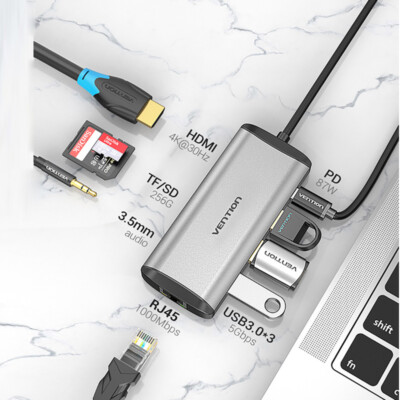 Type C Adapter Splitter SD Card Reader For Android Phone Tablet PC Micro USB OTG