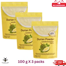 Durian Powder Monthong Natural No Sugar Sweet Creamy Bakery Dessert Ice cream x3