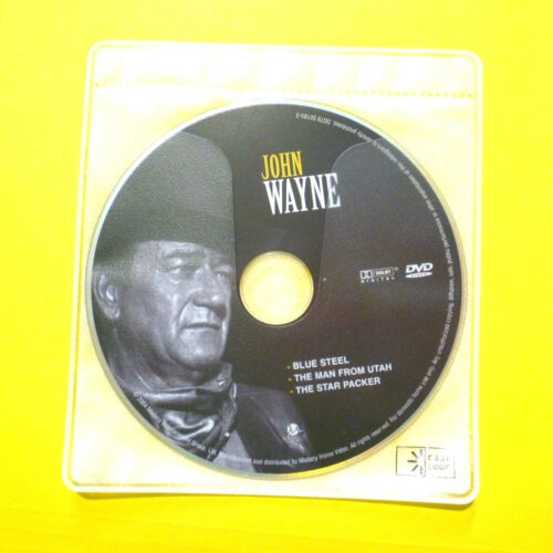 Blue Steel / The Man From Utah / The Star Packer DVD Disc ONLY John Wayne - Picture 1 of 1