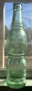 Rare Aqua Deco Nu Icy Clio Alabama Ala Al Bottle